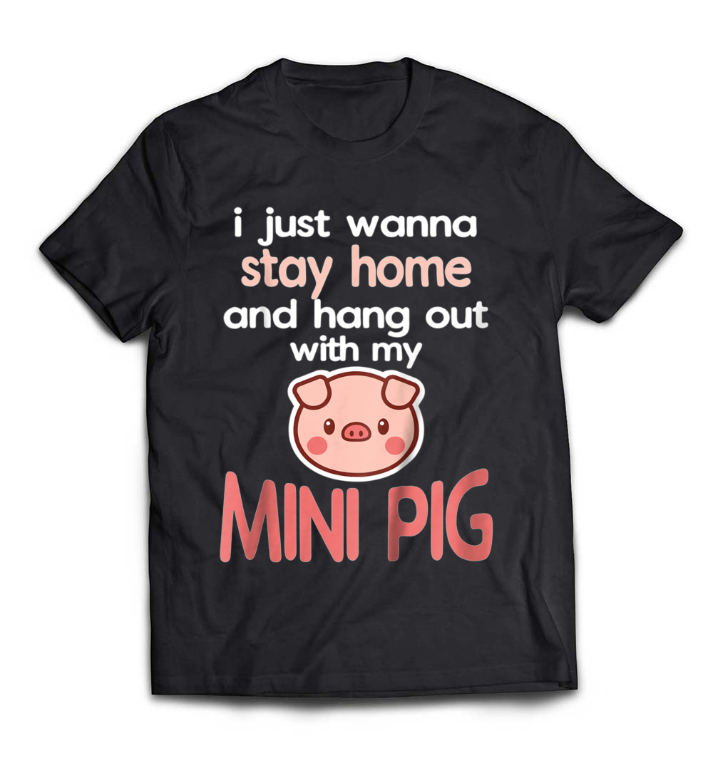 “Mini Pig T-Shirt – Funny Pig Lover Gift Birthday Christmas Tee”